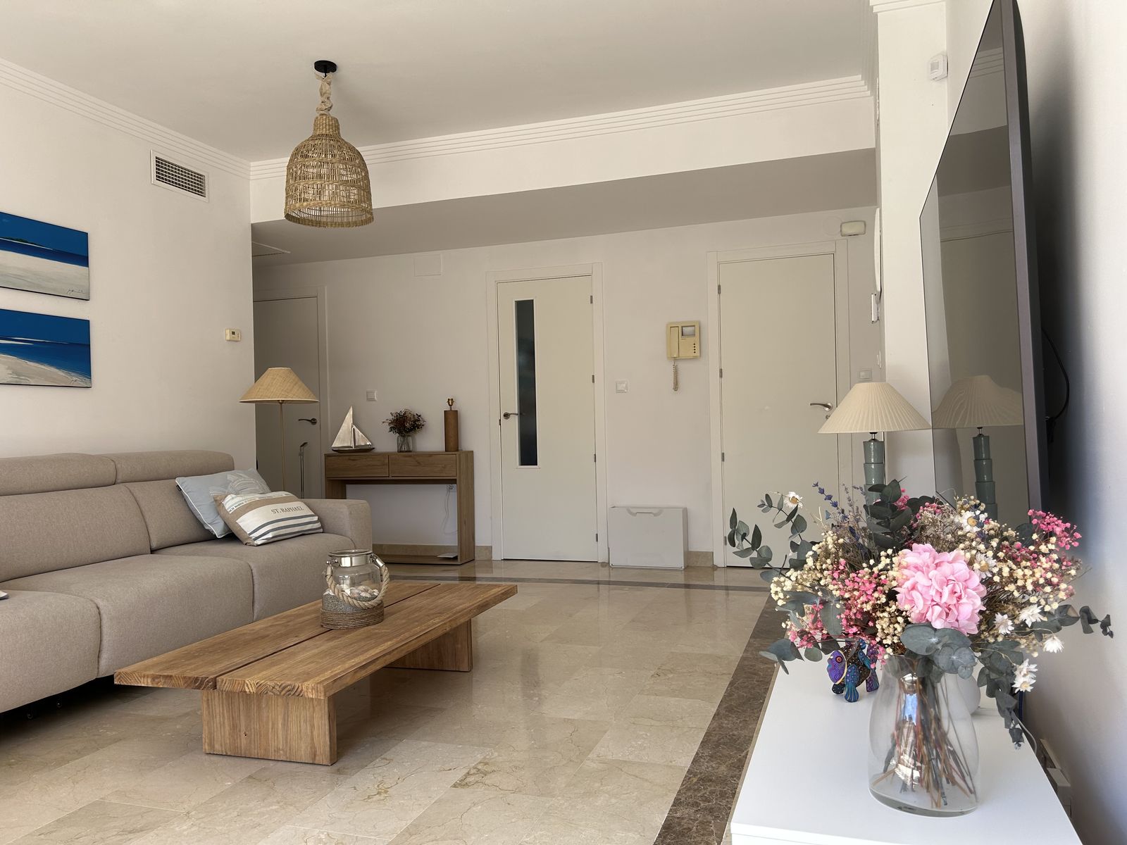 Work-from-home area with natural light